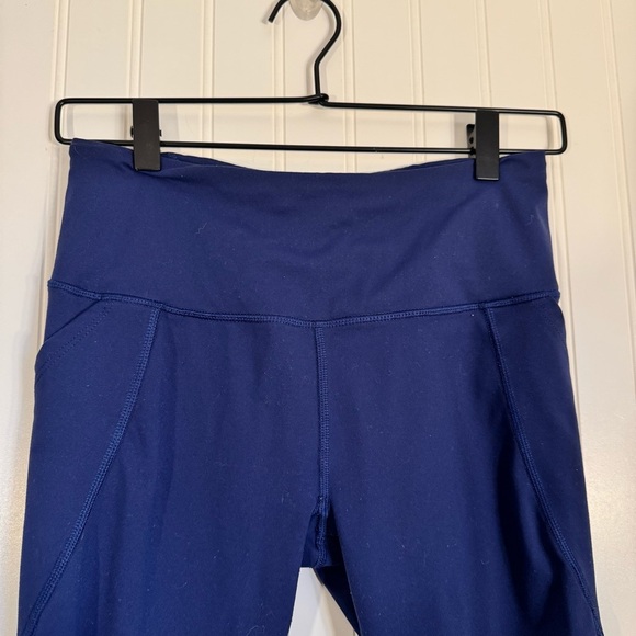 Victorias Secret Sport Women’s Royal Blue Knockout Mesh Back Leggings Size Small - Picture 7 of 13